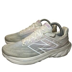 New Balance Fresh Foam X 1080v13 Running Shoes Walking Grey Chrome Women's 9 EUC